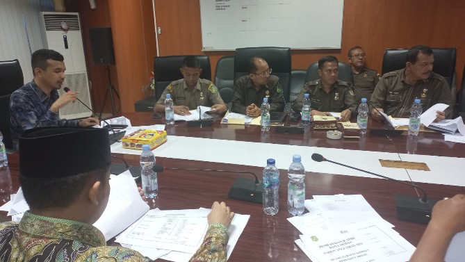 Rapat kerja Komisi 3 DPRD Medan dengan jajaran direksi PUD Kota Medan