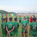 Pemain PSMS saat melakukan latihan di Stadion Mini Disporasu