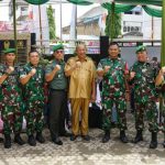 Plt Bupati Langkat, Syah Afandin membuka Kejuaraan Catur Santai & Turnamen Dam Batu Ceria se-Kabupaten Langkat 2023 di Kantor Koramil 07/Stabat, Senin (23/10/2023).