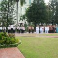 Upacara Peringatan Hari Sumpah Pemuda di Halaman Balai Kota Medan
