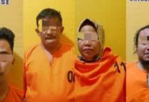 Empat debt collector di Rokan Hilir, Riau ditangkap karena nekat menculik dan menyekap ibu rumah tangga bernama Maya (35) gegara utang suaminya. Berikut tampang empat pelaku.