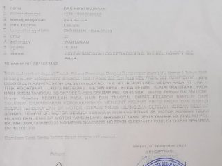 Rumah Wakil Ketua Bidang Organisasi Persatuan Wartawan Indonesia (PWI) Sumut, Rifki Warisan, Jalan Rahmadsyah Gg Setiabudi, Kelurahan Kota Matsum I, Kecamatan Medan Area disantroni maling