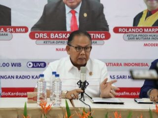 Ketua DPRD Sumatera Utara, Baskami Ginting