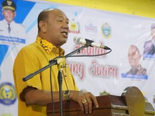 Syah Afandin Buka Turnamen Volly Antar Pelajar SMA/Sederajat Tingkat Kabupaten Langkat