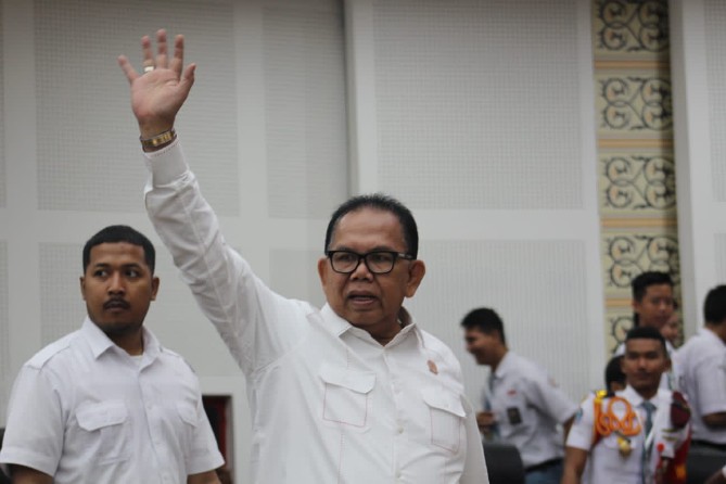 Ketua DPRD Sumatera Utara Baskami Ginting