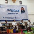 Anggota Komisi XI DPR RI, H.Gus Irawan Pasaribu, bersama perwakilan Bank Sentral Republik Indonesia, Kepala cabang Bank Indonesia Yuliansyah Andrias menggelar diskusi Publik Implementasi QRIS (Quick Response Indonesia Standart) "Menuju Masyarakat Non Tunai".