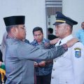 Sebanyak 10 orang pejabat majerial di lingkungan Pemko Medan kembali dilantik di Ruang Rapat III Kantor Walikota Medan, Jumat (8/12/2023).