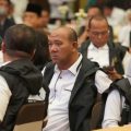 Plt Bupati Langkat, Syah Afandin menghadiri penyerahan secara Digital DIPA dan Buku Alokasi TKD 2024 dari Pemprovsu di Hotel Santika Dyandra Medan, Rabu (13/12/2023).