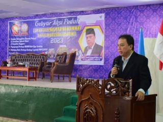 Tapanuli Selatan, Lembaga Pemberdayaan Umat (LPU) Darul Mursyid merayakan momen bersejarahnya dalam perjalanan 5 tahunnya dengan menggelar acara "Gebyar Aksi Peduli" di Aula Pesantren Darul Mursyid, Tapanuli Selatan, pada tanggal 14 Desember 2023.