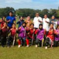 Tim Hoki Sumatera Utara menunjukkan kerja kerasnya selama persiapan menuju Pekan Olahraga Nasional (PON) XXI/2024. Kerja keras tersebut mereka tunjukkan selama latihan di komplek Universitas Negeri Medan (Unimed).