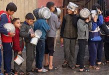 United Nations International Children's Emergency Fund (UNICEF) menyebutkan bahwa 335 ribu anak di bawah usia lima tahun di Gaza berisiko mengalami kekurangan gizi parah dan terancam mati kelaparan akibat krisis pangan.