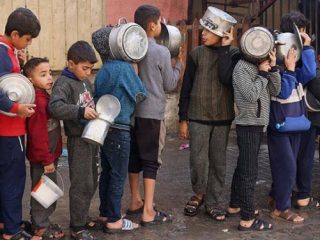 United Nations International Children's Emergency Fund (UNICEF) menyebutkan bahwa 335 ribu anak di bawah usia lima tahun di Gaza berisiko mengalami kekurangan gizi parah dan terancam mati kelaparan akibat krisis pangan.