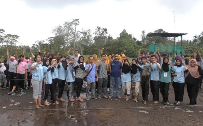 Kegiatan Pendidikan dan Pelatihan Pembentukan Karakter bagi mahasiswa/i Politeknik Ganesha Medan yang berlokasi Bumi Perkemahan Sibolangit