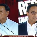 paslon nomor urut 1, Anies Baswedan dan paslon nomor urut 2, Prabowo Subianto.