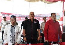 Ketua DPRD Sumatera Utara, Baskami Ginting melakukan serangkaian kegiatan serap aspirasi, di Jalan Laboratorium, Kelurahan Kesawan, Kecamatan Medan Barat, Kamis (18/1/2024).