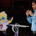 Gibran Rakabuming Raka saat debat cawapres