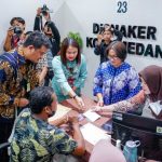 Mall Pelayanan Publik (MPP) resmi diluncurkan Wali Kota Medan, Bobby Nasution, Kamis (25/1/2024). Mall yang terletak di Jalan Iskandar Muda siap melayani segala pengurusan administrasi dan lainnya.
