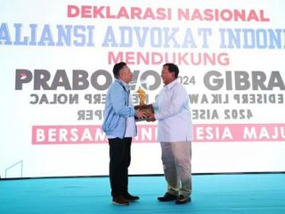 Ribuan Advokat Deklarasi Dukung Prabowo - Gibran, Otto Hasibuan: Semua Atas Inisiatif Sendiri