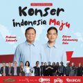 Pasangan calon presiden - wakil presiden nomor urut 02, Prabowo Subianto - Gibran Rakabuming Raka direncanakan hadiri konser musik Koalisi Indonesia Maju di Stadion Baharoeddin Siregar, Lubukpakam, Deliserdang, Sumatera Utara Rabu (7/2/2024).