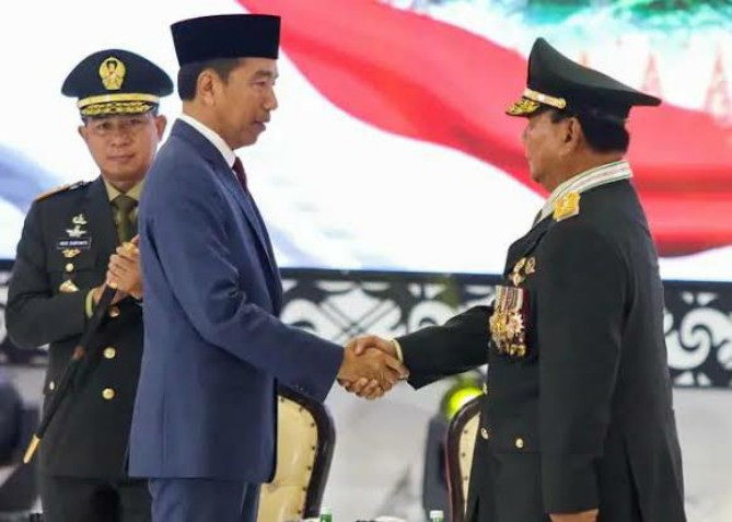 Ketua TKD Prabowo-Gibran Sumatera Utara, Ade Jona Prasetyo mengucapkan selamat atas pemberian pangkat kehormatan berupa jenderal penuh kepada Menteri Pertahanan, Prabowo Subianto.