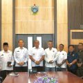 Pj.Bupati Langkat, Faisal Hasrimy menerima kunjungan Pengurus PWI Langkat di Ruang Kerja Bupati Langkat, kemarin. Kedatangan para pengurus PWI tersbeut untuk menjalin silaturrahim dan juga memperkenalkan diri.