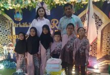 Manajemen RSU Mitra Sejati yang terletak di Jalan AH Nasution, Medan memberikan santunan kepada 205 orang anak yatim piatu, kaum dhuafa dan juga hafidz Qur'an di Aula Rumah Sakit Mitra Sejati, Sabtu (30/3/2024).