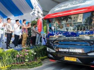 Bobby Nasution Berangkatkan 6.060 Pemudik Gratis Pemko Medan