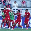 Indonesia meraih kemenangan pertamanya di Piala Asia U-23 2023. Garuda Muda membungkam Australia 1-0 lewat gol Komang Teguh.