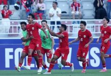 Indonesia meraih kemenangan pertamanya di Piala Asia U-23 2023. Garuda Muda membungkam Australia 1-0 lewat gol Komang Teguh.
