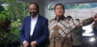 Ketua Umum Partai Nasional Demokrat (NasDem) Surya Paloh memastikan siap mendukung pemerintahan di bawah Presiden Prabowo Subianto dan Gibran Rakabuming Raka.