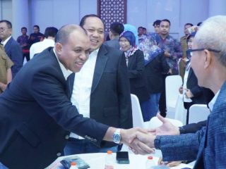 Pj Bupati Langkat, M Faisal Hasrimy menghadiri Musrenbang RPJPD 2025-2045 Provinsi Sumatera Utara di Aula Raja Inal Siregar Lt.ll Kantor Gubernur Sumatera Utara, kemarin.