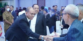 Pj Bupati Langkat, M Faisal Hasrimy menghadiri Musrenbang RPJPD 2025-2045 Provinsi Sumatera Utara di Aula Raja Inal Siregar Lt.ll Kantor Gubernur Sumatera Utara, kemarin.