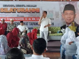 Di Sipirok, Untuk Pertamakalinya Gus Irawan Declare Maju Bupati Tapsel