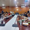 Anggota Komisi 4 DPRD Medan menggelar rapat dengar pendapat (RDP) terkait Perumahan Villa Polonia Garden yang berada di Komplek CBD Polonia, Jalan Padang Golf, Kecamatan Medan Polonia di Ruang Rapat Komisi 4 DPRD Medan, kemarin.