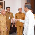 Pj Bupati Langkat, Faisal Hasrimy, menghadiri rapat penting Presiden Joko Widodo di Istana Garuda, Ibu Kota Nusantara (IKN), Kalimantan Timur, Selasa (13/08/2024).
