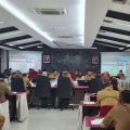 Penjabat Bupati Langkat M Faisal Hasrimy bersama Sekretaris Daerah Kabupaten Langkat Amril dan seluruh tim mengikuti evaluasi kinerja penjabat kepala daerah triwulan kedua yang diselenggarakan Inspektorat Jenderal Kementerian Dalam Negeri di Jakarta, kemarin.