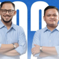 Pasangan bakal calon Walikota dan Wakil Walikota Binjai, dr Donal - Andri Alfisah mendaftar ke KPU Binjai untuk bersaing dengan calon petahana Amir Hamzah.(ist/kaldera)