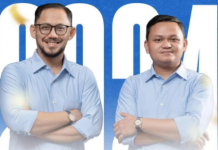 Pasangan bakal calon Walikota dan Wakil Walikota Binjai, dr Donal - Andri Alfisah mendaftar ke KPU Binjai untuk bersaing dengan calon petahana Amir Hamzah.(ist/kaldera)