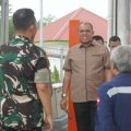 Penjabat Bupati Langkat, Faisal Hasrimy memimpin rapat persiapan kunjungan Presiden Joko Widodo yang direncanakan datang untuk meresmikan pintu Tol Binjai - Langsa, September ini.