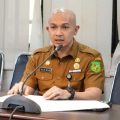 Sekretaris Kominfo Kota Medan, Agha Novian saat mengikuti seleksi JPT Pemko Medan