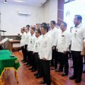 Walikota Medan, Bobby Nasution melantik pengurus Lembaga Kerjasama Tripartit dan Dewan Pengupahan Kota Medan Periode 2024-2027 di Balai Kota, Rabu (11/9/2024).