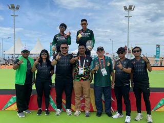 Kontingen Sepatu Roda Sumatera Utara berhasil meraih emas perdananya di Pekan Olahraga Nasional (PON) XXI Aceh-Sumut 2024.