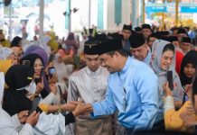 Pemko Medan menggelar Peringatan Maulid Nabi Muhammad SAW 1446 H dipusatkan Masjid Raya Al Mashun, Rabu (18/9/2024).