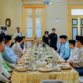 Walikota Medan, Bobby Nasution bersillaturrahim dengan para Sultan se Sumateea Utara, Rabu (18/9/2024).
