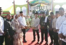 Kafilah PT LINK berhasil keluar sebagai juara umum MTQ ke-57 tingkat Kabupaten Langkat yang berlangsung di Lapangan Sepak Bola Batalyon Infanteri 8 Marinir Harimau Putih, Kecamatan Sei Lepan, Langkat, kemarin.