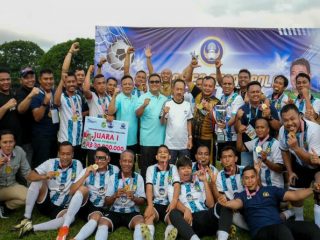 Pemkab Langkat berhasil meraih juara Piala Penasehat Korpri Kota Medan, Bobby Nasution setelah di partai final mengalahkan Pemkab Serdang Bedagai lewat drama adu pinalti.