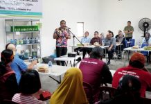 Dalam rangka memperingati Hari Kesehatan Nasional 2024, Plt Walikota Medan Aulia Rachman berkunjung ke Rumah Belajar Sehat Jiwa Helvetia di Jalan Kamboja Raya, Kecamatan Medan Helvetia, Selasa (12/11/2024).