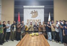 Pengurus dan Panitia Rakerprov KORMI Sumut usai rakor, Jumat 8 November 2024. Raker KORMI Sumut Siapkan Program Strategis dan Pemberian Tali Asih (kaldera/HO)