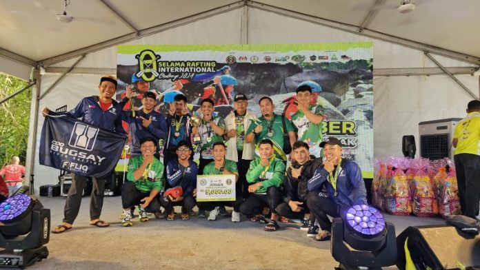 Tim Federasi Arung Jeram Indonesia (FAJI) Sumatera Utara berhasil mengharumkan nama Indonesia di ajang internasional dengan menjuarai Selama River International Championship (SRIC) 2024 di Sungai Selama, Perak, Malaysia, Minggu (10/11/2024).