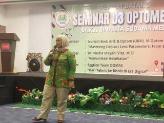 Dr. Nadra Ideyani Vita (NIV), saat memberikan paparannya.(HO/kaldera)